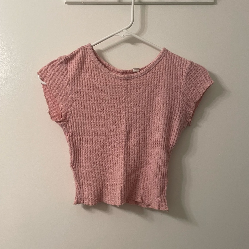 Pacsun Pink Crop Top